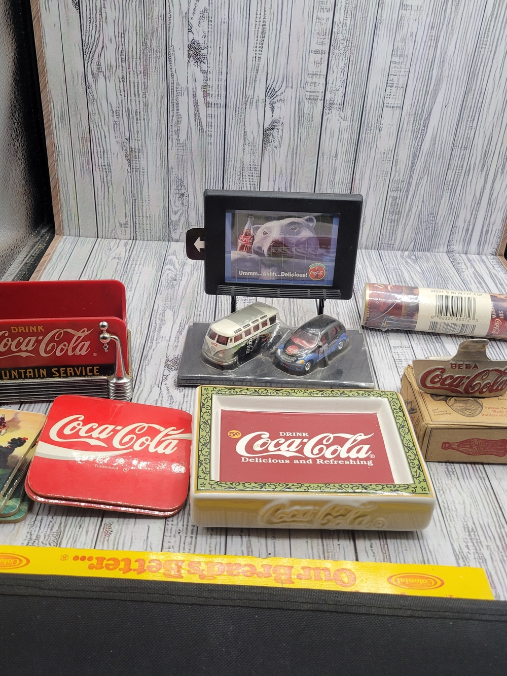 Coca Cola Lot -Vintage Coca-Cola Diner & Bar Lot -